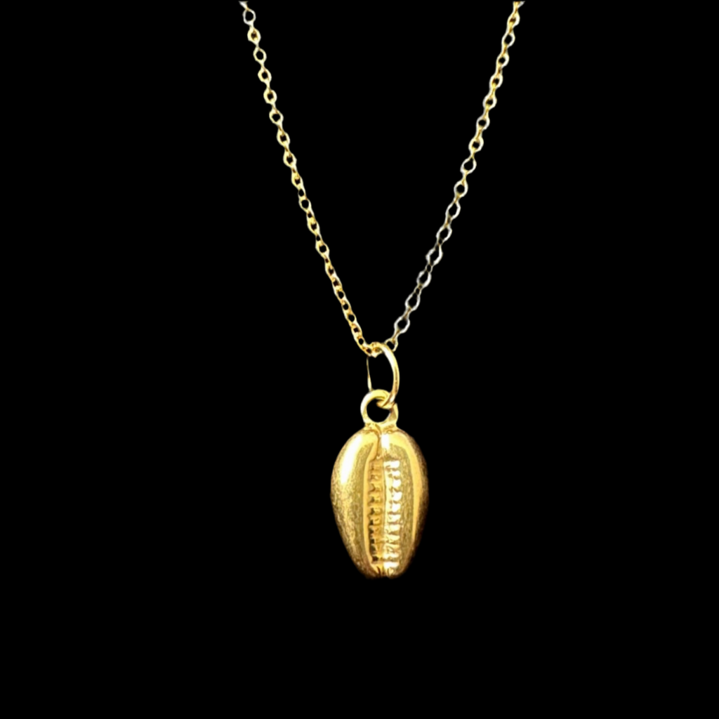 OKARI Gloden Stainless Steel Cowry Necklace