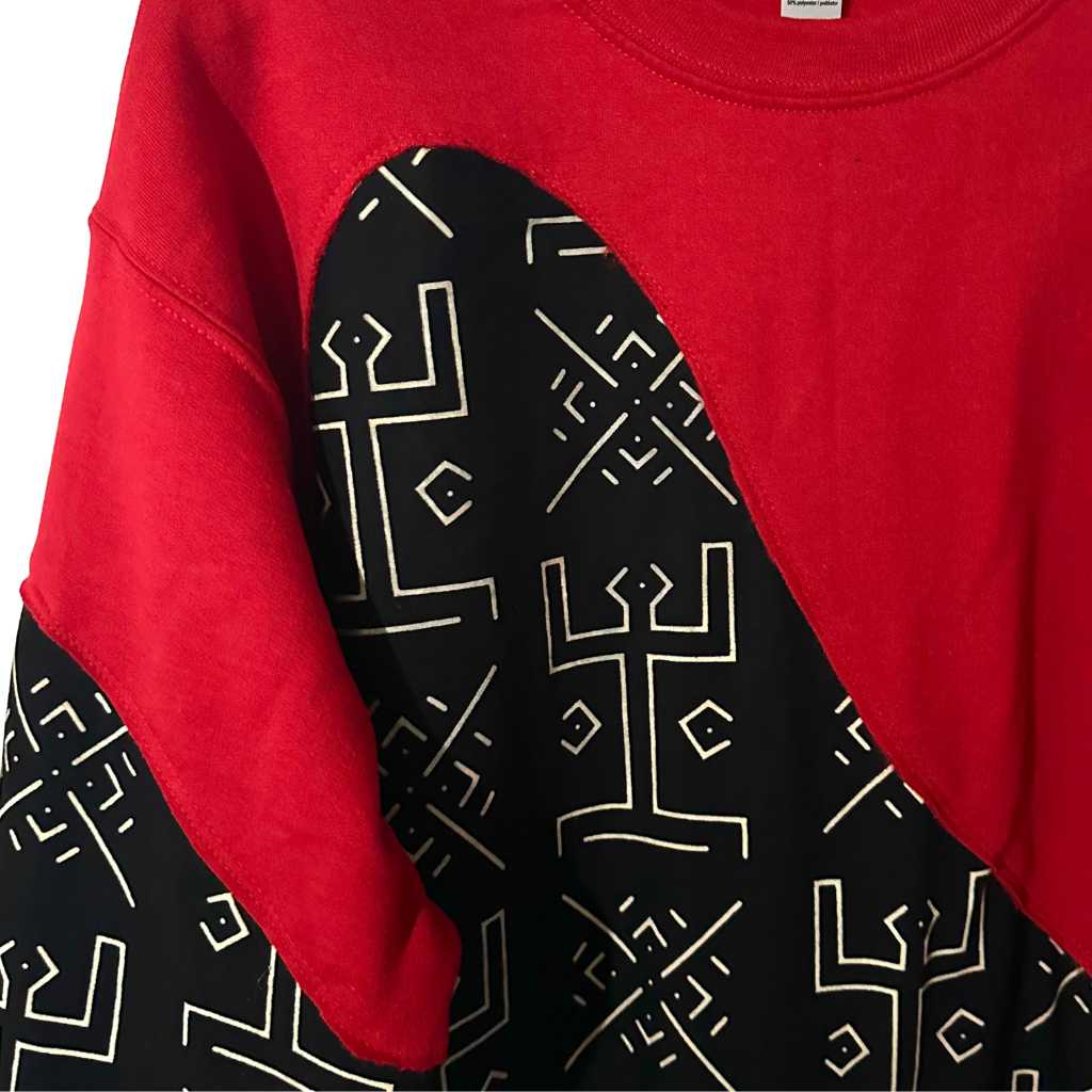 LOMÉ African Print Sweatshirt