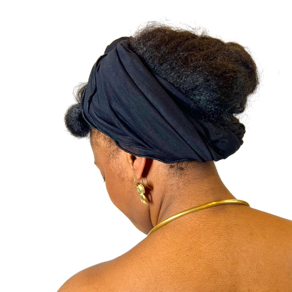 ORETY Jersey headwrap - Black