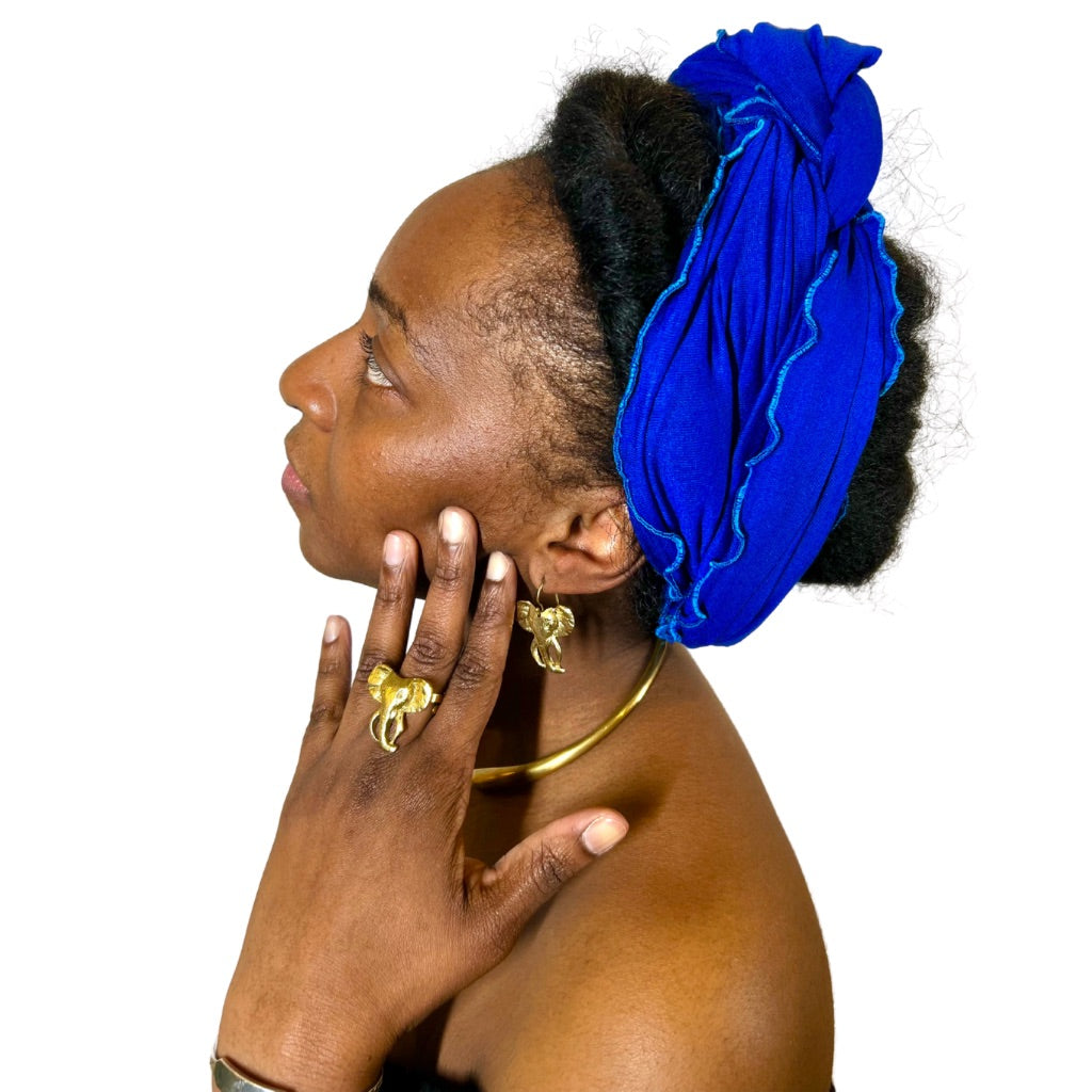 ORETY Jersey headwrap - Blue
