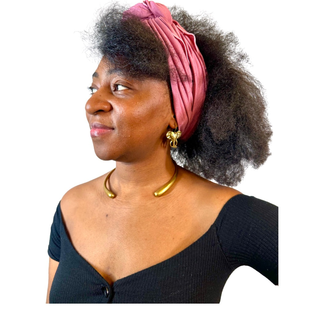 ORETY Jersey headwrap - Pink