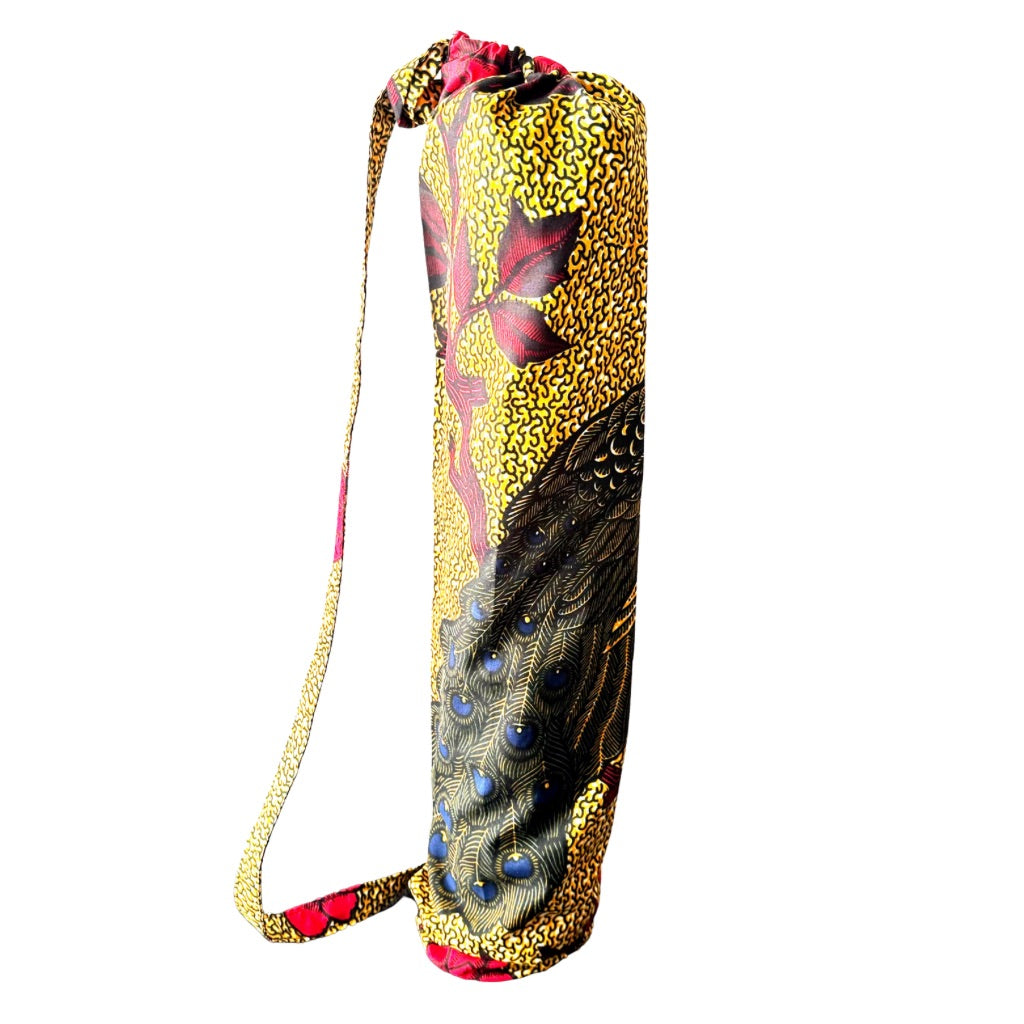 NDARI Africa Fabric Yoga Mat bag - Red