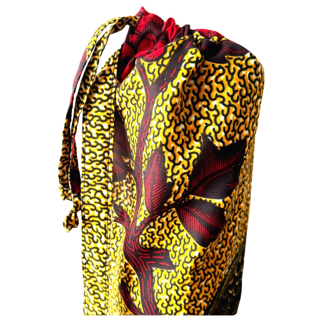 NDARI Africa Fabric Yoga Mat bag - Red