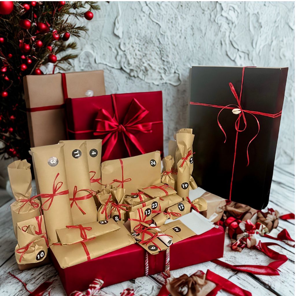 24 Days to Choose Me” Afro Ethnic Advent Calendar – Jewelry, Accessories, Wellness & Home Décor Box