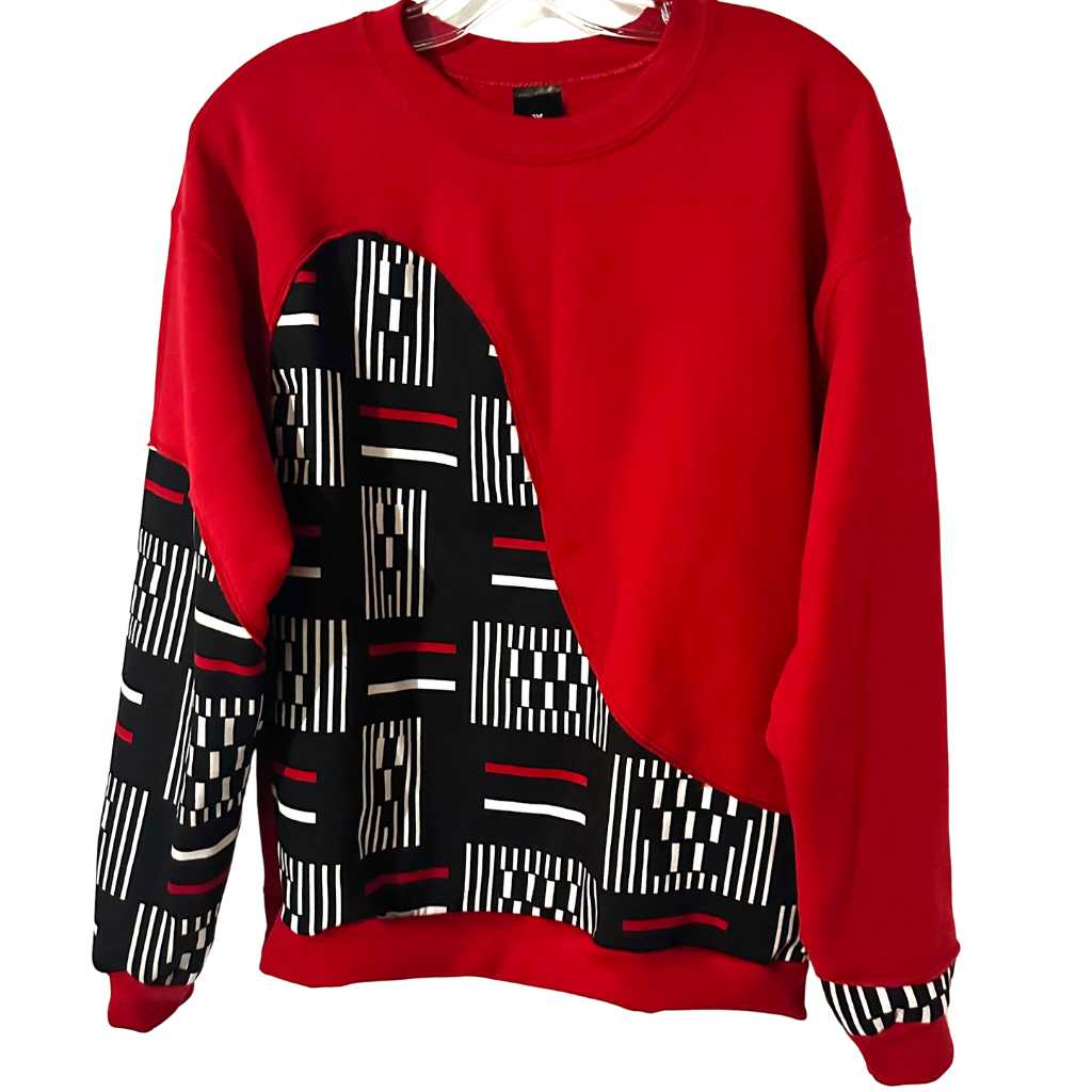 CONAKRY African Print Sweatshirt