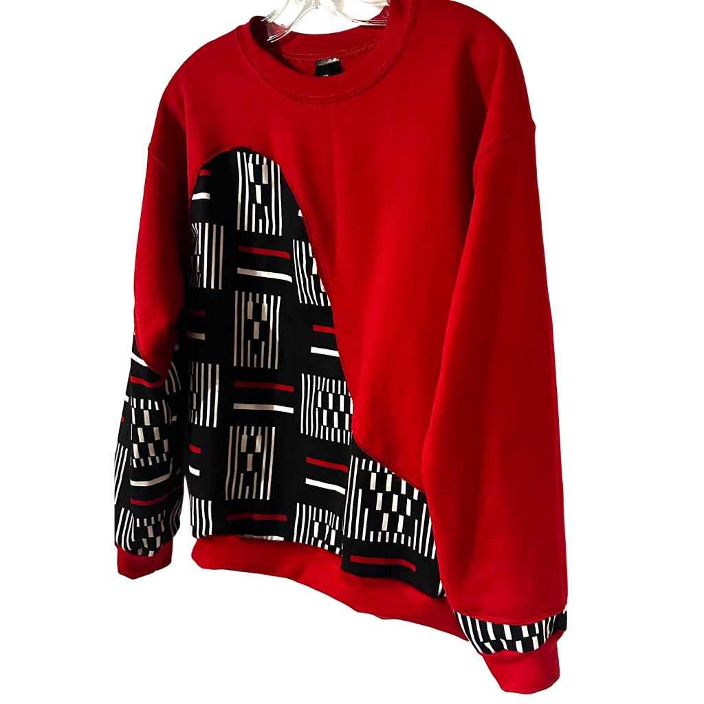 CONAKRY African Print Sweatshirt