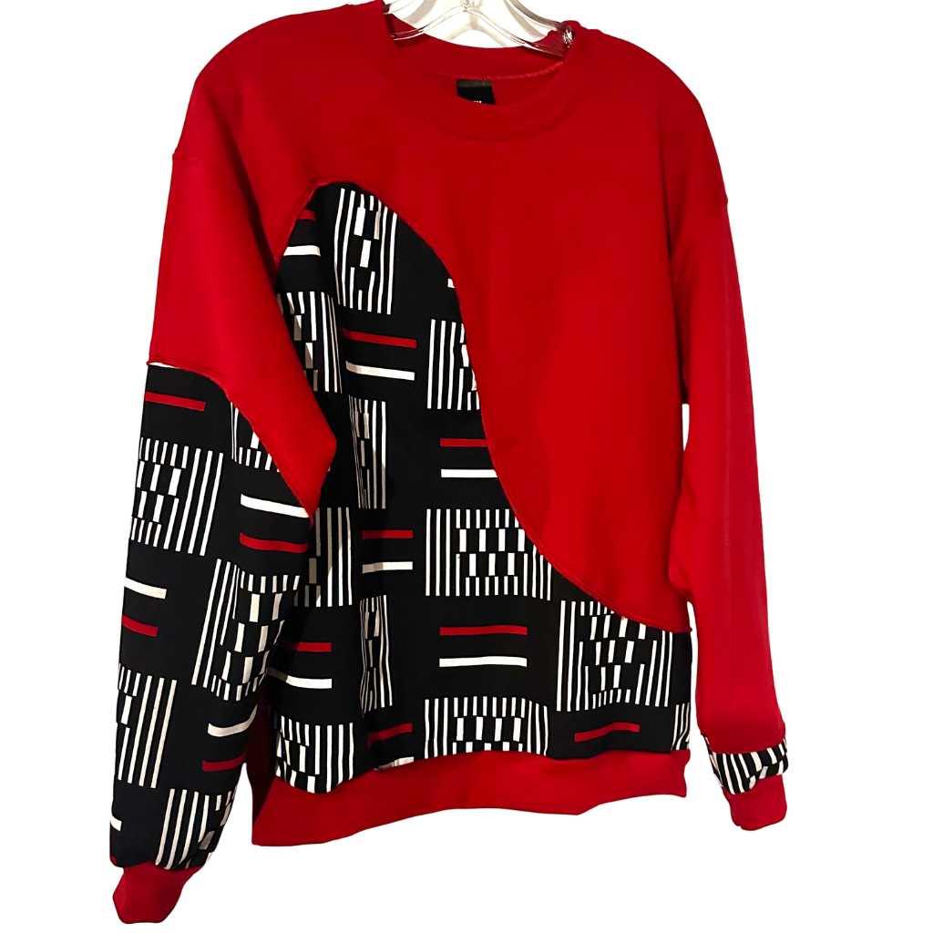 CONAKRY African Print Sweatshirt
