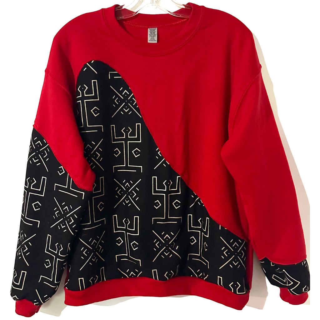 LOMÉ African Print Sweatshirt