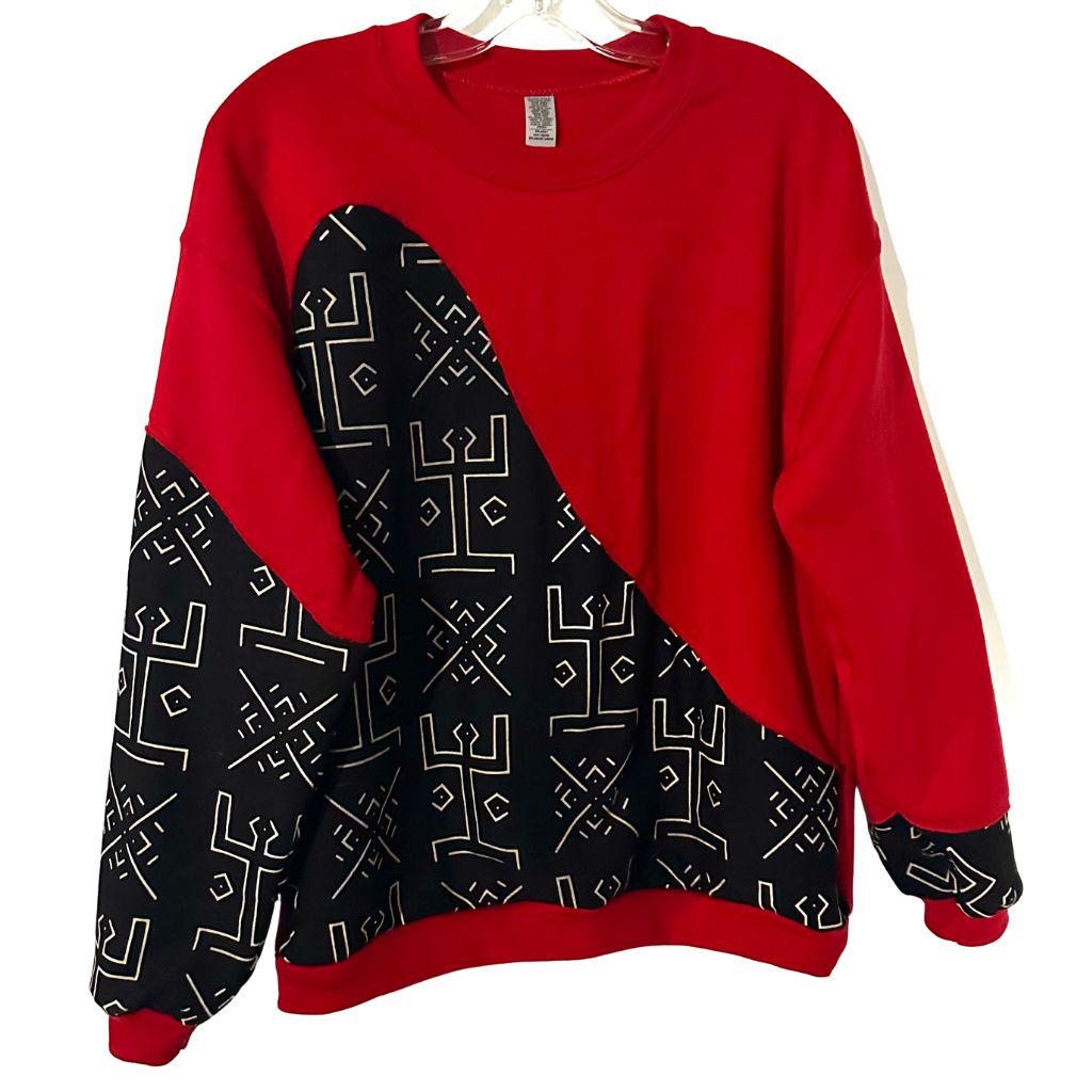 LOMÉ African Print Sweatshirt