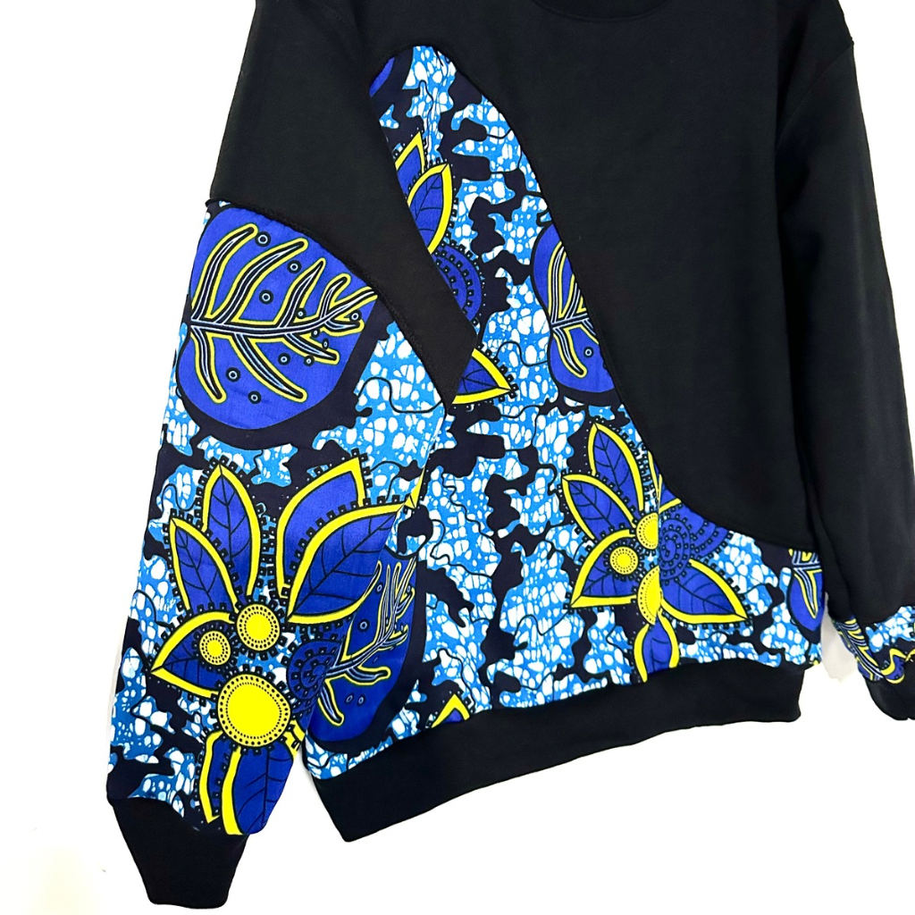 LIBREVILLE African Print Sweatshirt