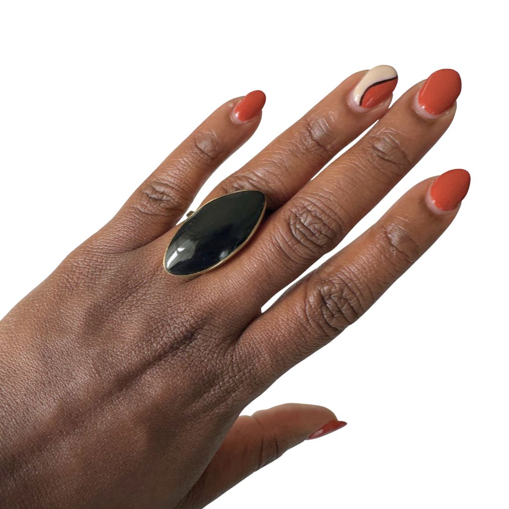 Raw Nature Ring – Horn & Brass