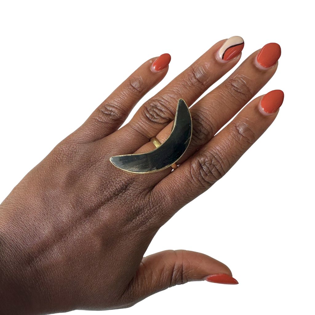 Raw Nature Ring – Horn & Brass