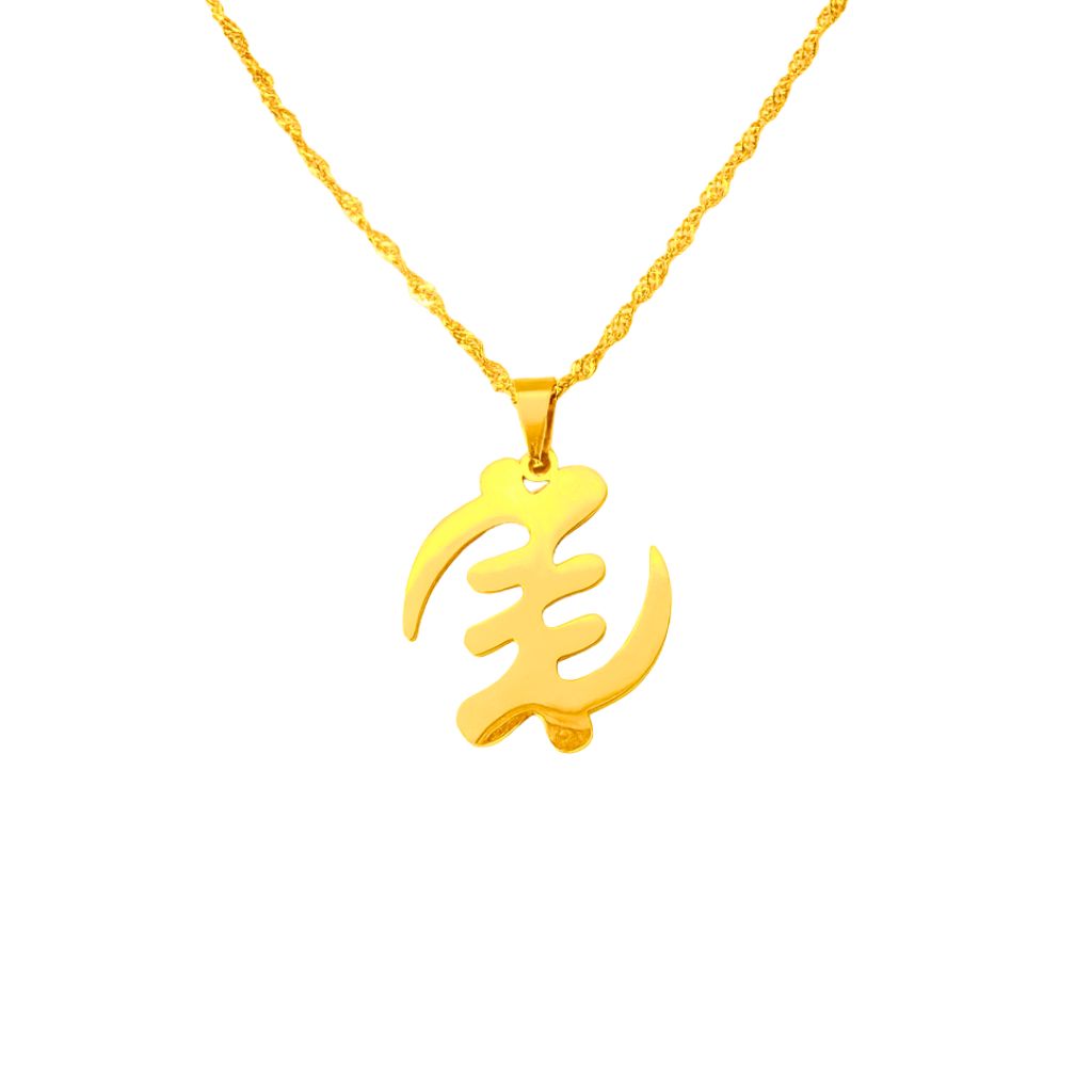 GYE NYAME Necklace – Adinkra Symbol in Stainless Steel