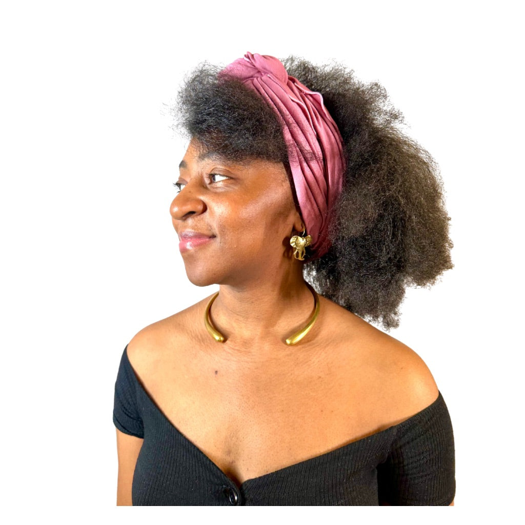 Foulard en Jersey rose, ORETY